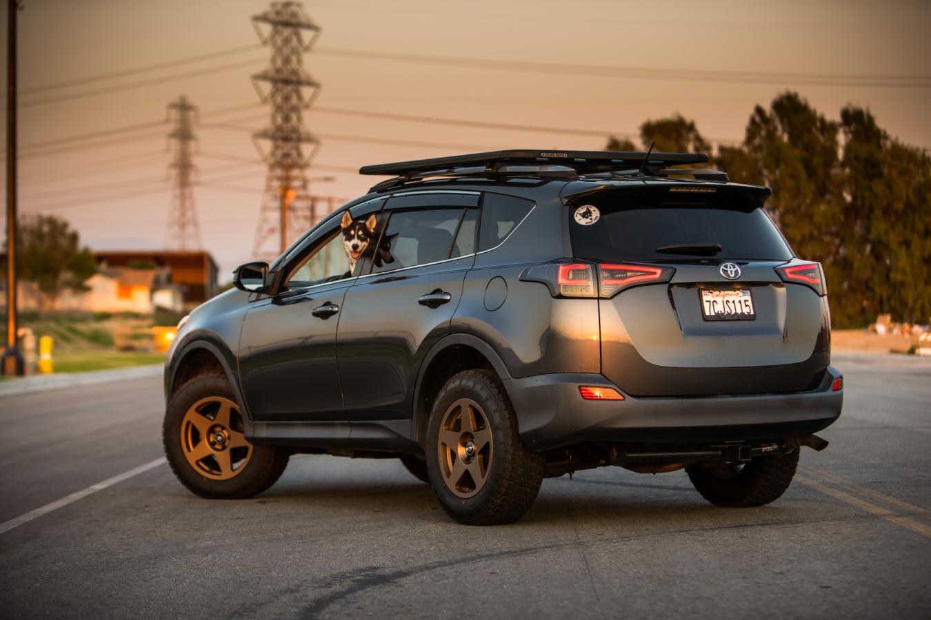 photo 2 Toyota RAV4 custom wheels VTX Rally 5 17x8.0, ET +43, tire size 245/65 R17. x ET