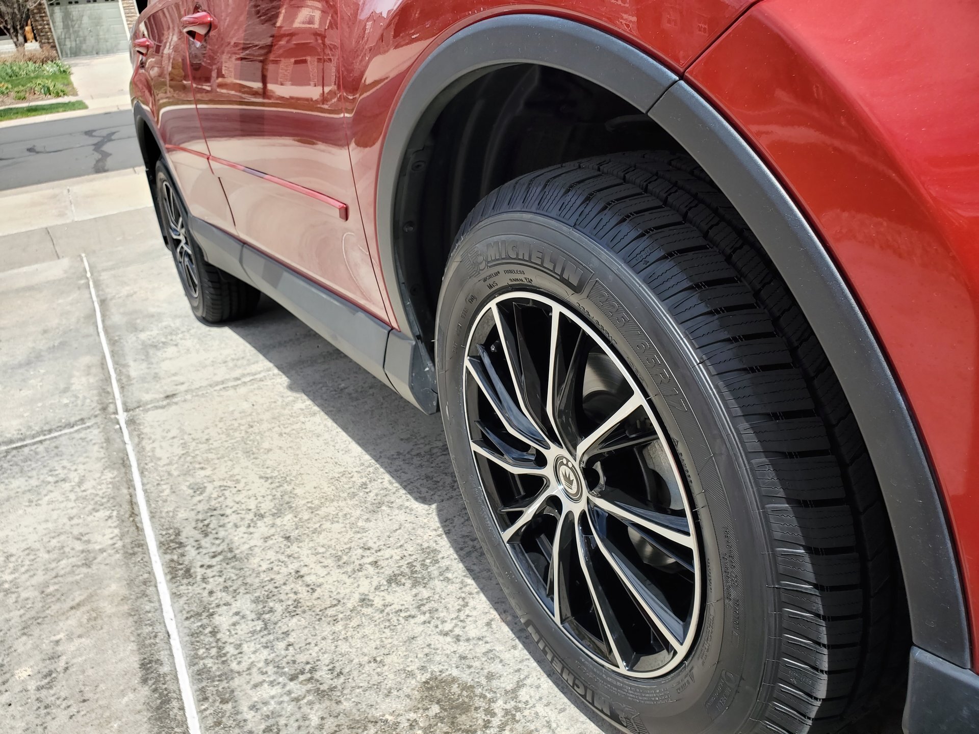 photo 1 Toyota RAV4 custom wheels   17x7.5, ET +40, tire size 225/65 R17. x ET