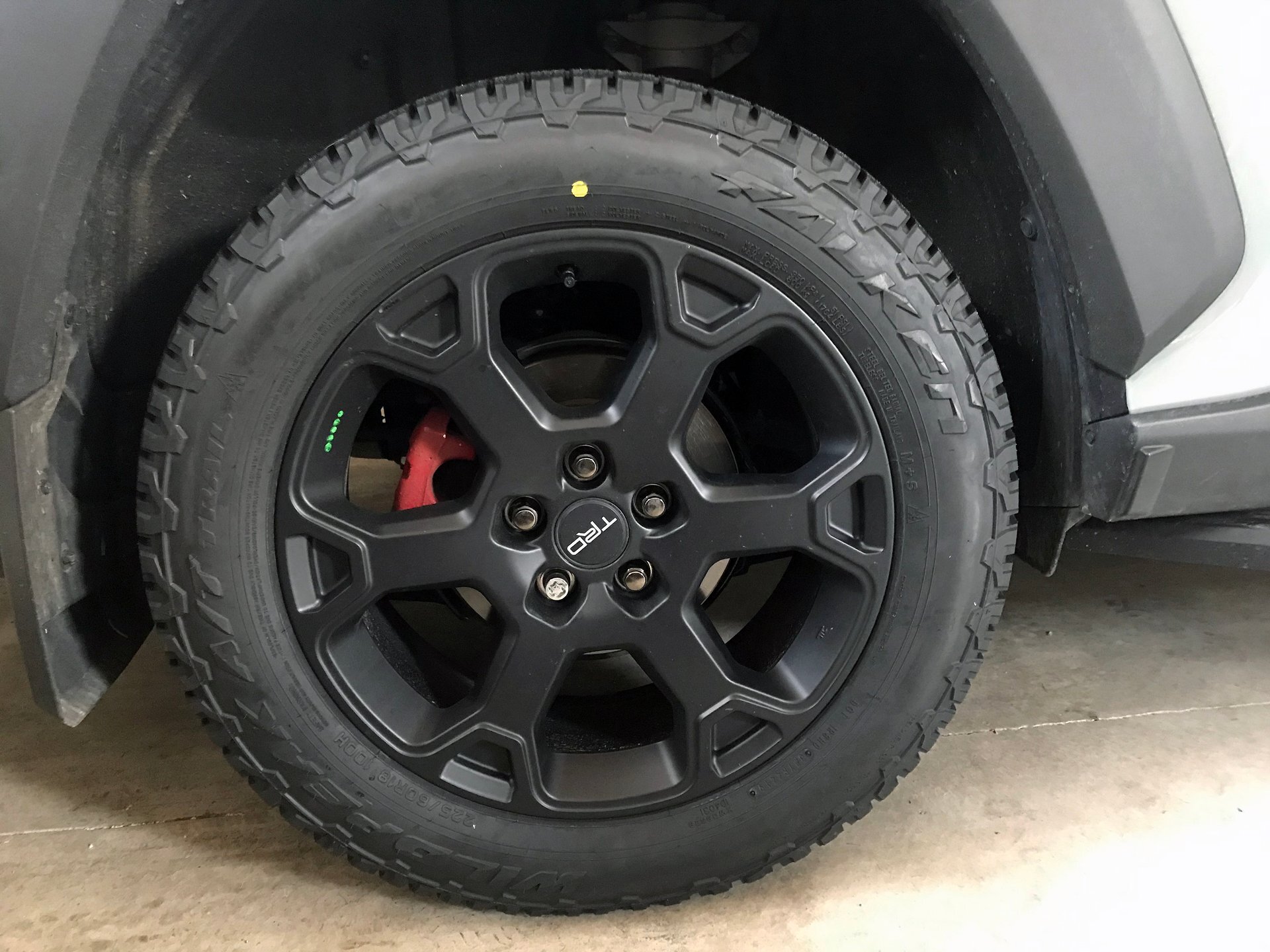 photo 1 Toyota RAV4 custom wheels TRD  18x, ET , tire size 225/60 R18. x ET