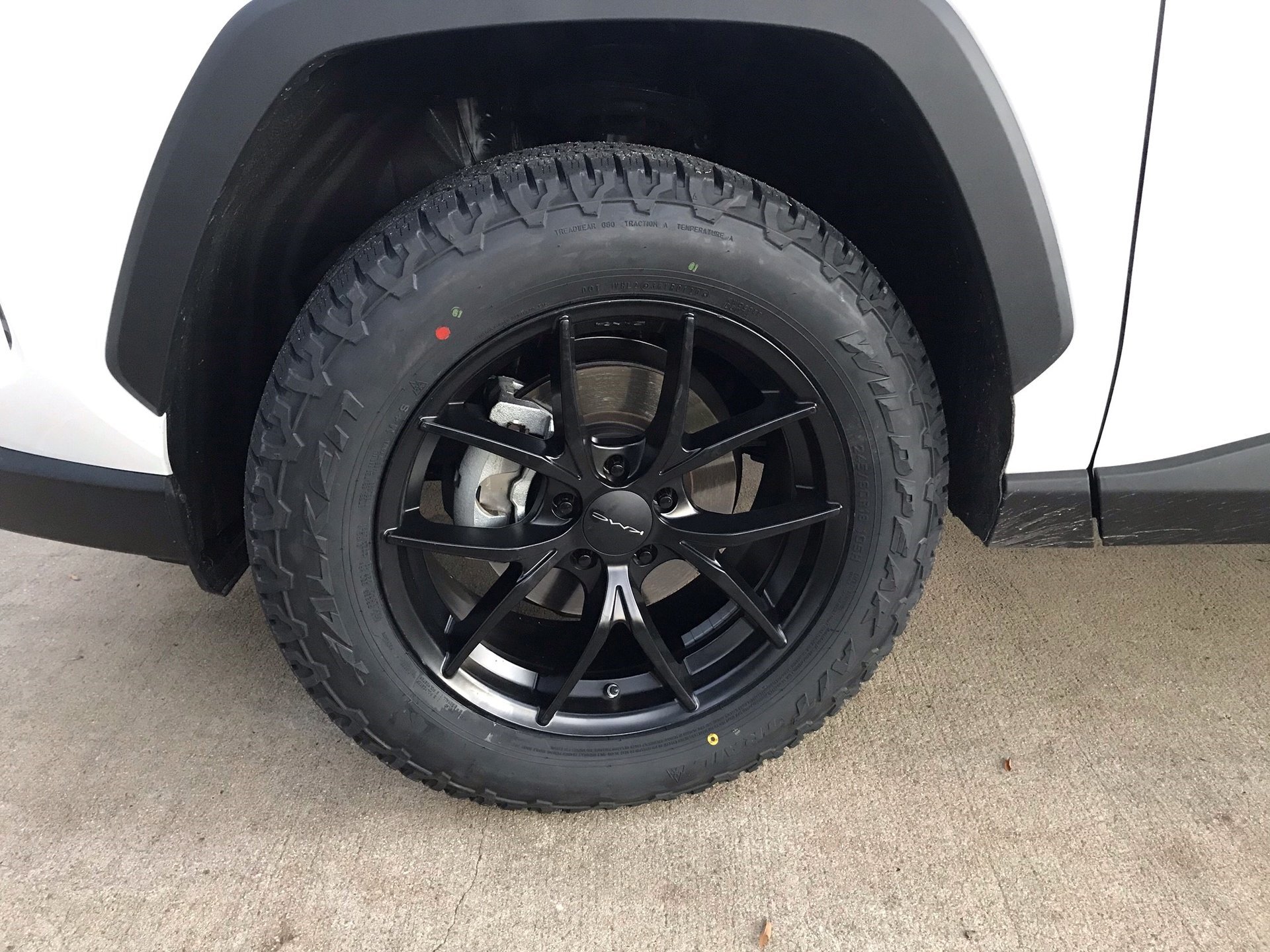 photo 1 Toyota RAV4 custom wheels 18x8.0, ET +35, tire size 245/60 R18. x ET