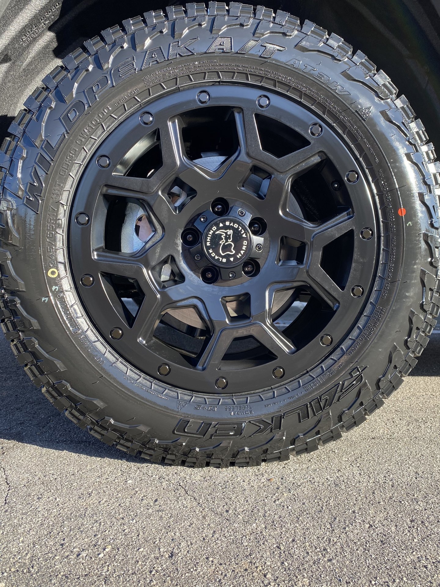 photo 1 Toyota RAV4 custom wheels   17x8.0, ET +35, tire size 245/65 R17. x ET