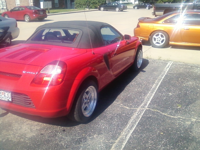 photo 1 Toyota MR2 Spyder custom wheels Enkei Apache II 15x8.0, ET +25, tire size 205/50 R15. x ET 