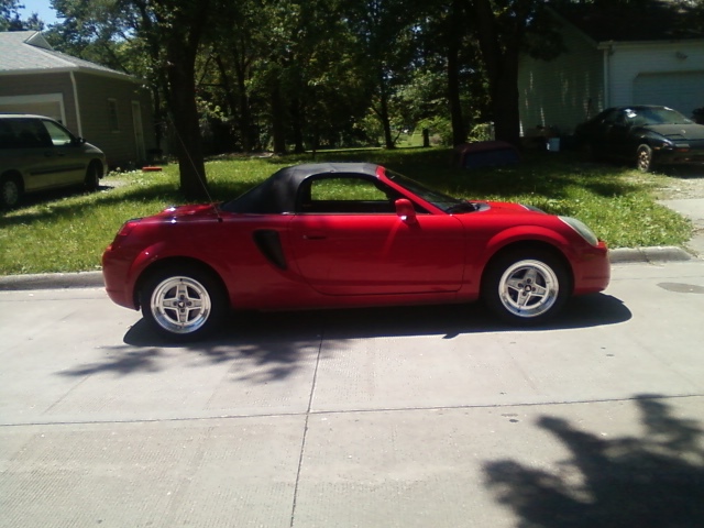 photo 2 Toyota MR2 Spyder custom wheels Enkei Apache II 15x8.0, ET +25, tire size 205/50 R15. x ET 