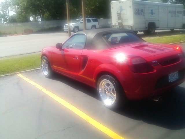 photo 3 Toyota MR2 Spyder custom wheels Enkei Apache II 15x8.0, ET +25, tire size 205/50 R15. x ET 