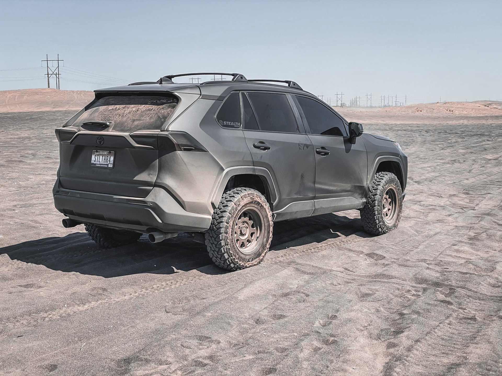 photo 1 Toyota RAV4 custom wheels   16x8.0, ET -10, tire size 245/75 R16. x ET 