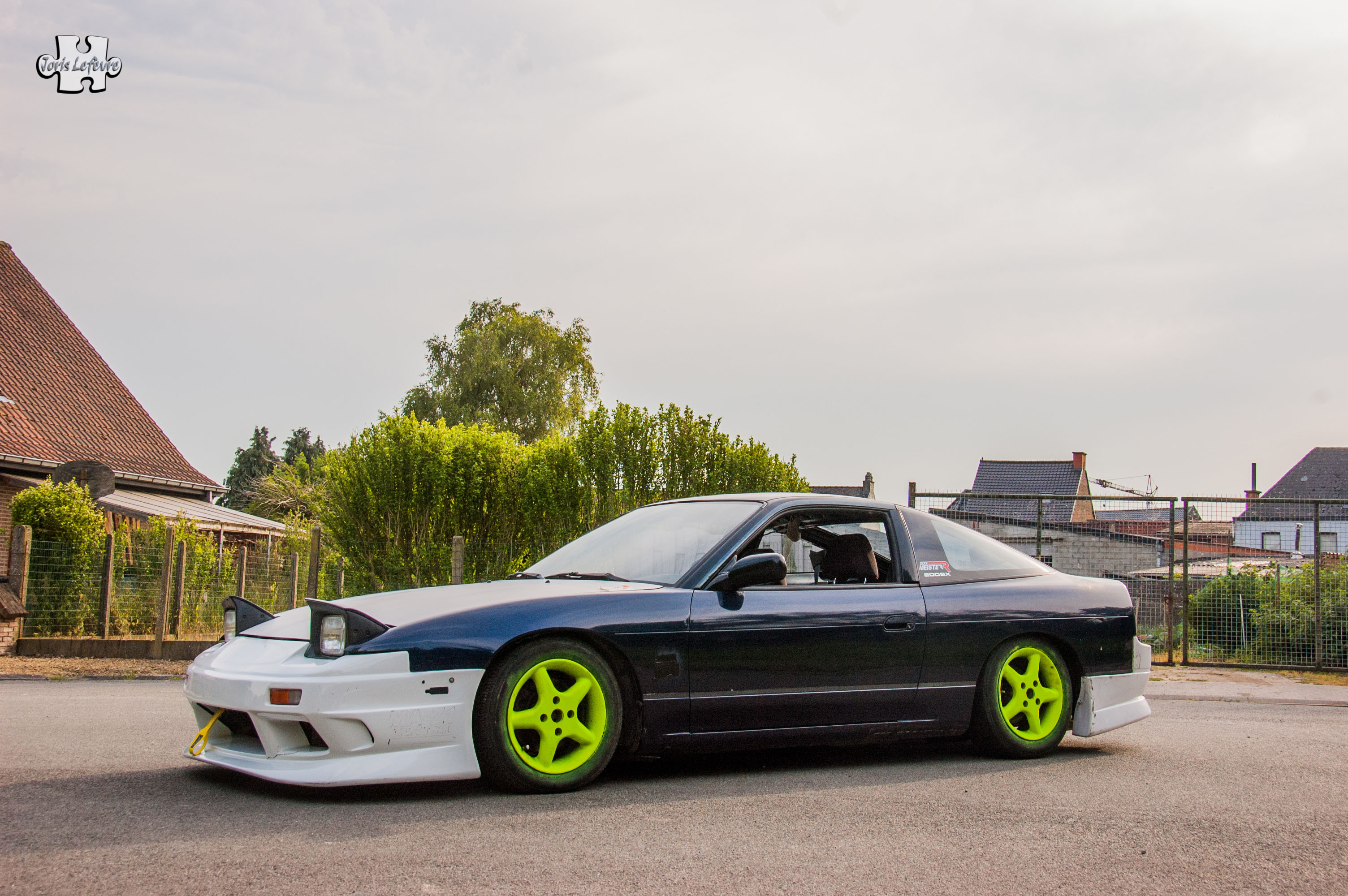 photo 1 Nissan S13 custom wheels   15x7.0, ET +35, tire size 195/60 R15. x ET