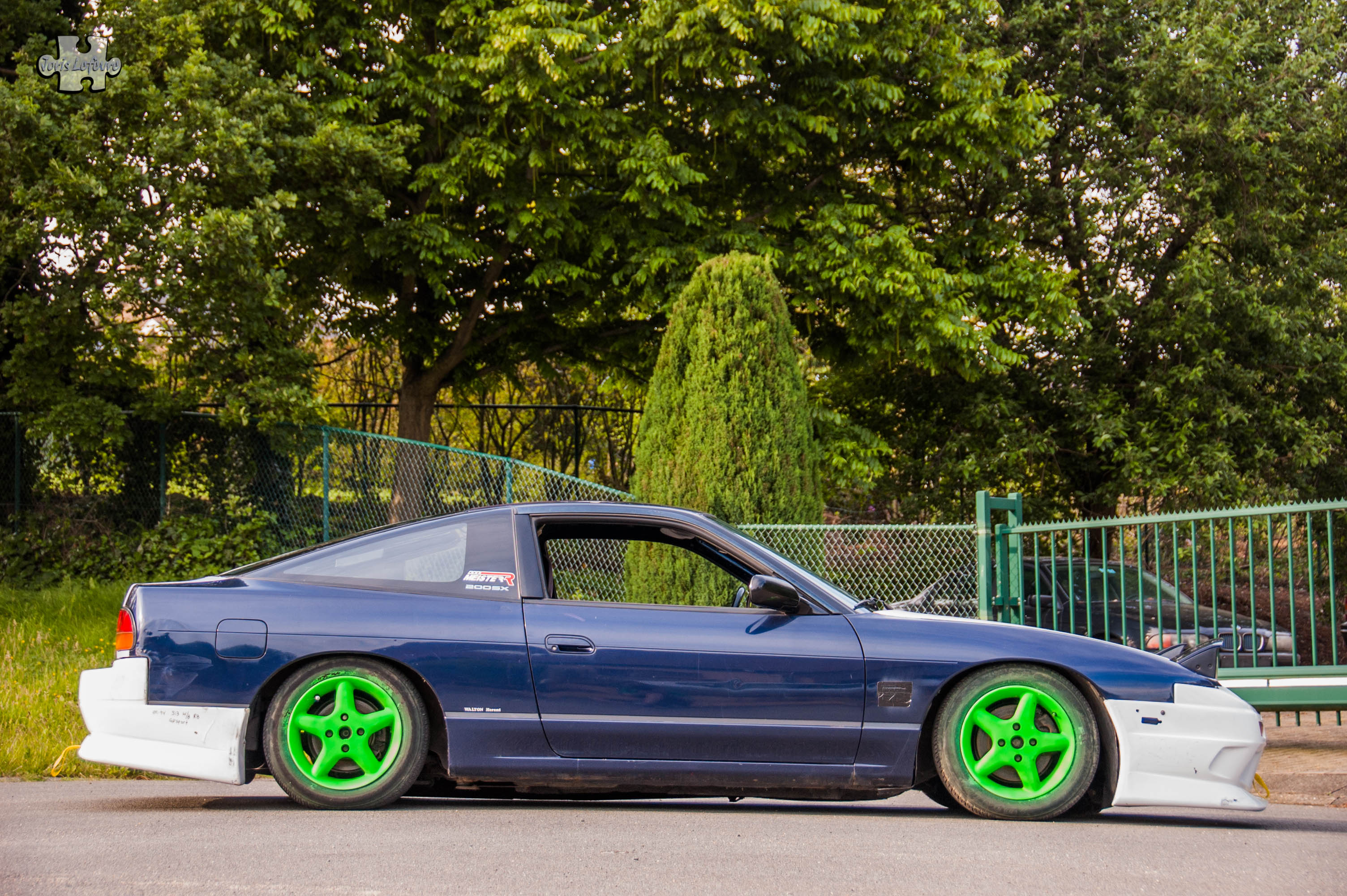 photo 2 Nissan S13 custom wheels   15x7.0, ET +35, tire size 195/60 R15. x ET