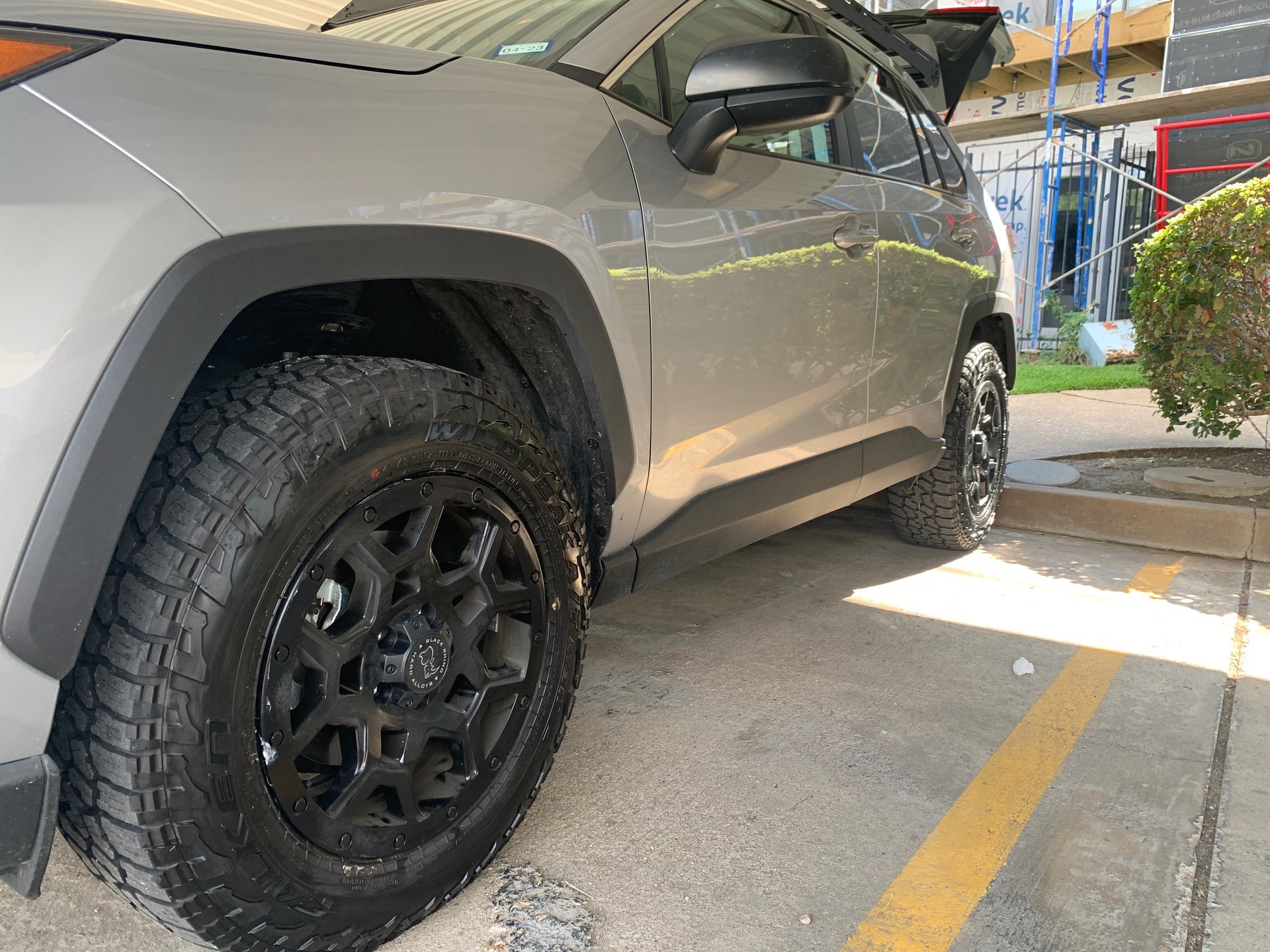 photo 1 Toyota RAV4 custom wheels   17x, ET , tire size 245/65 R17. x ET