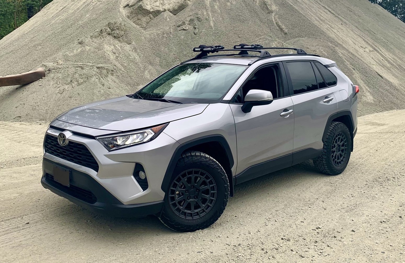 photo 1 Toyota RAV4 custom wheels 17x8.0, ET +40, tire size 245/65 R17. x ET