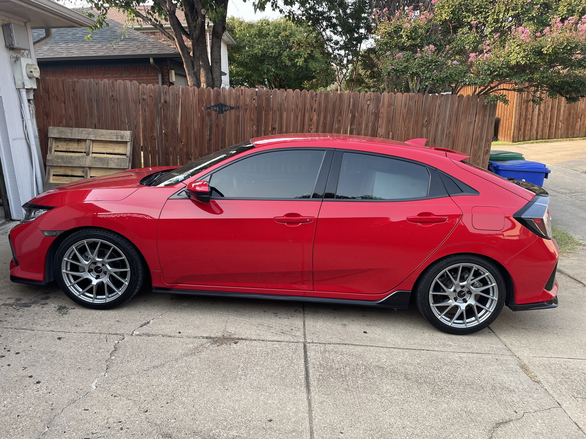photo 1 Honda Civic custom wheels   18x8.0, ET +45, tire size X R18. x ET 