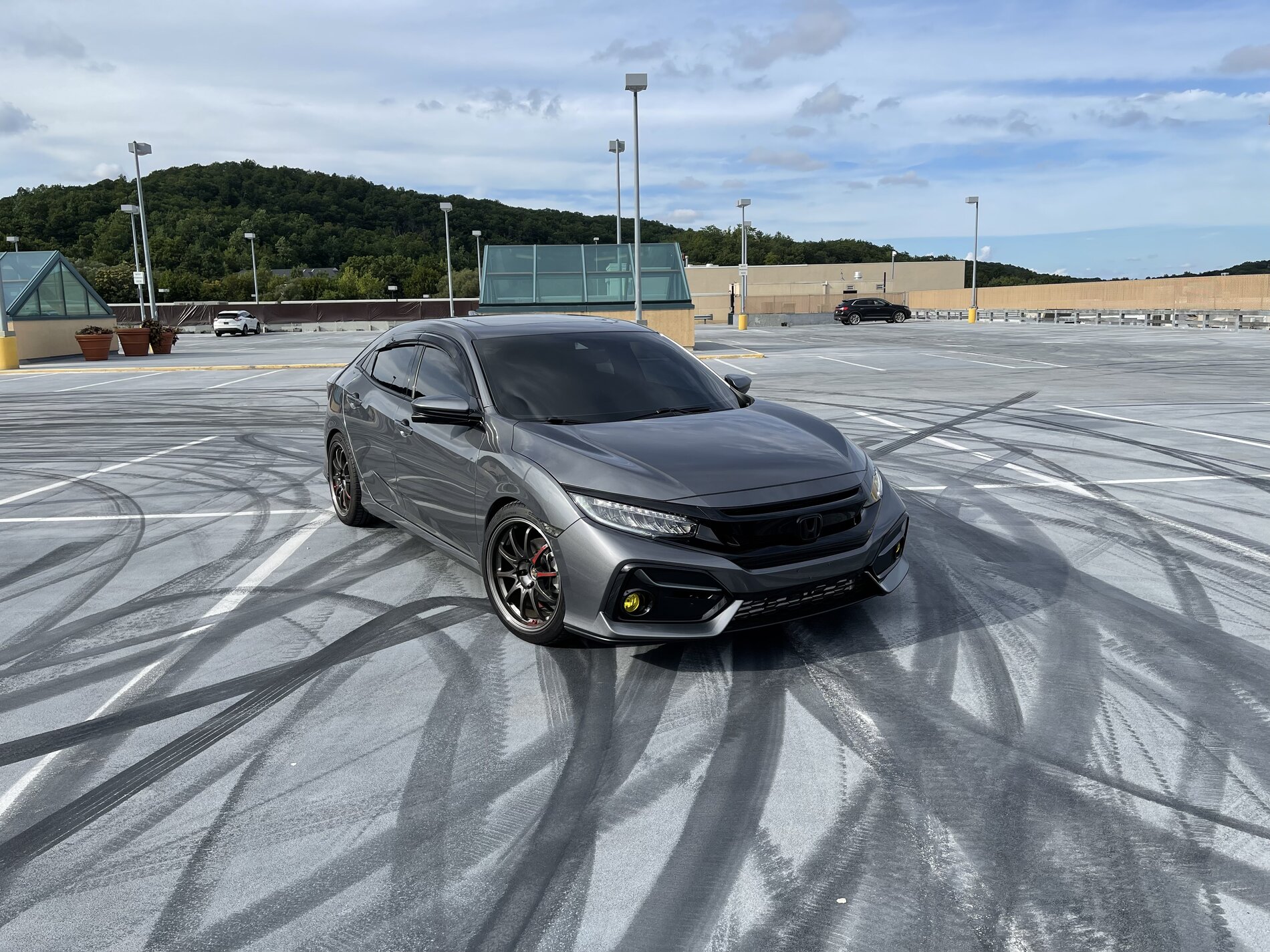 photo 1 Honda Civic custom wheels 18x8.5, ET +35, tire size 235/40 R18. x ET