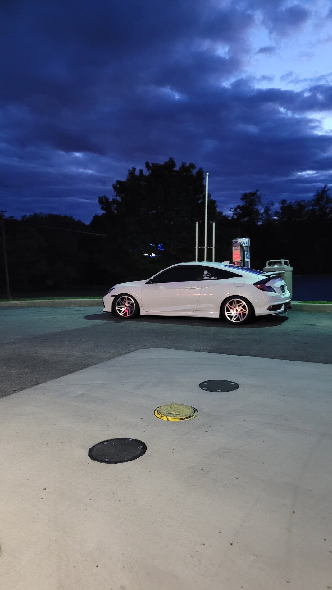 photo 1 Honda Civic custom wheels   18x8.0, ET +38, tire size 255/35 R18. x ET