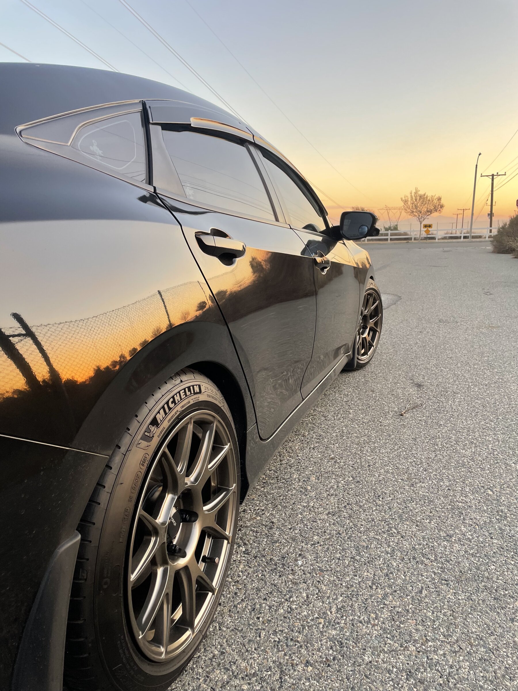 photo 1 Honda Civic custom wheels   17x9.0, ET +40, tire size 215/50 R17. x ET