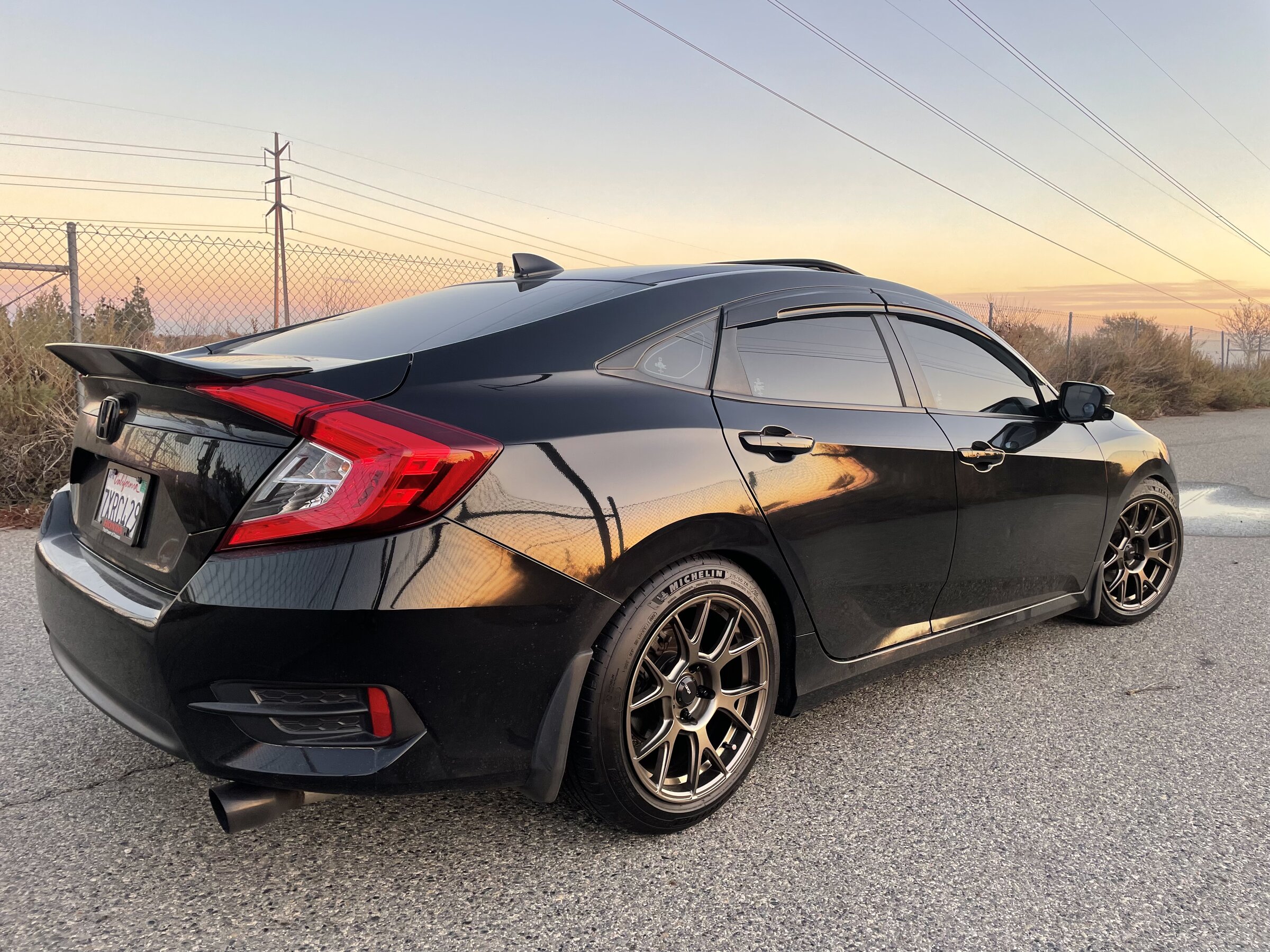 photo 3 Honda Civic custom wheels   17x9.0, ET +40, tire size 215/50 R17. x ET