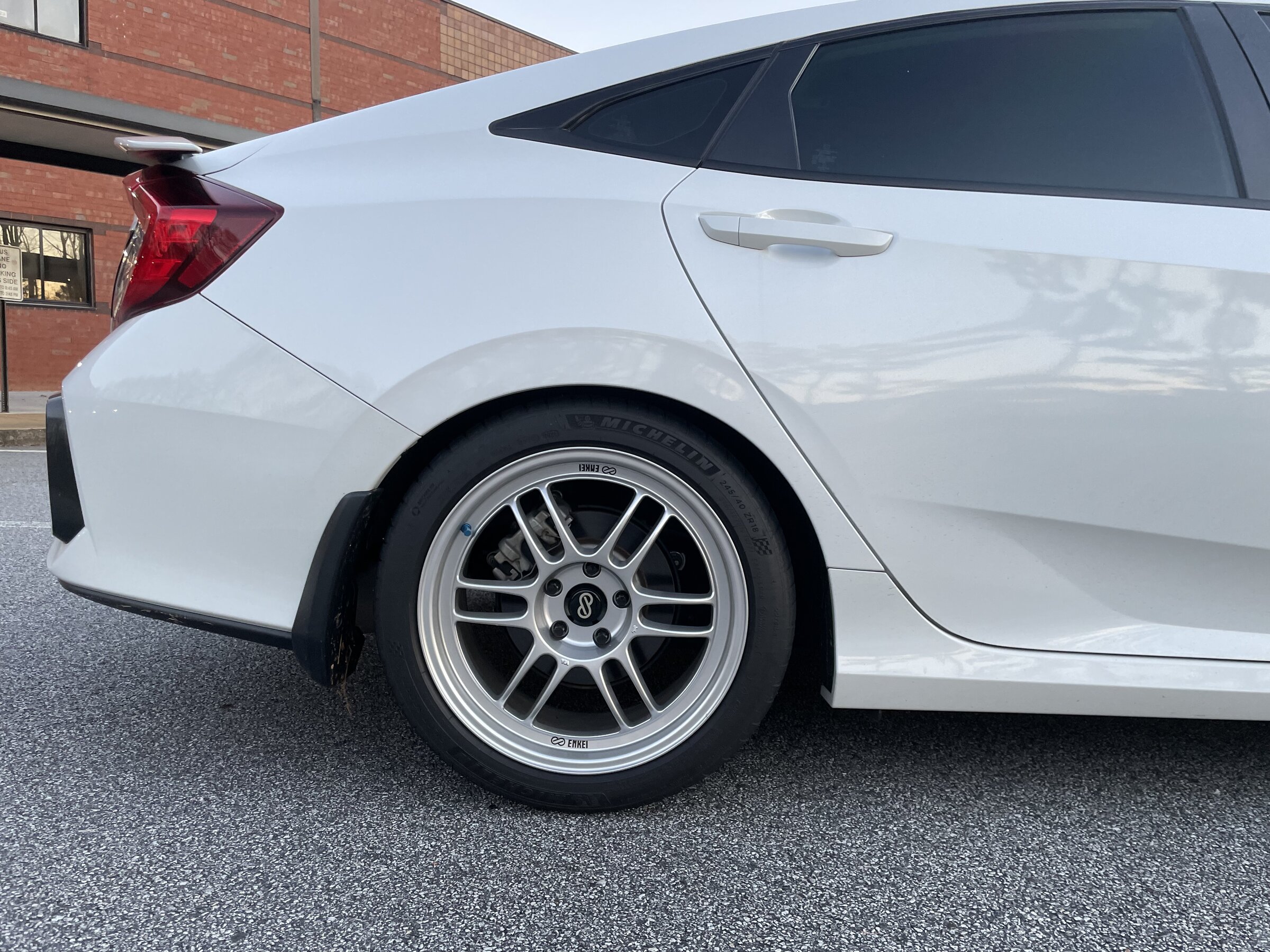 photo 1 Honda Civic custom wheels   18x8.5, ET +40, tire size 245/40 R18. x ET