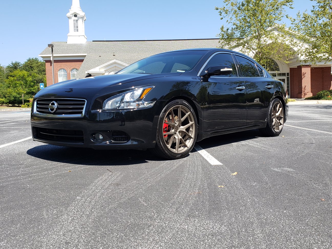 photo 1 Nissan Maxima custom wheels 19x8.5, ET +35, tire size X R19. x ET