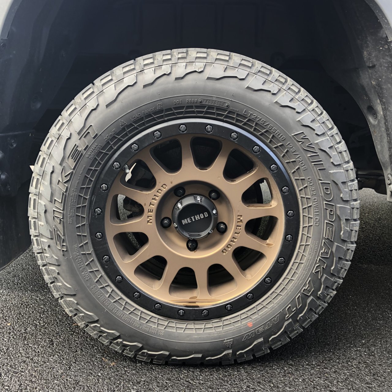 photo 4 Toyota Tundra custom wheels   18x, ET +25, tire size 275/65 R18. x ET