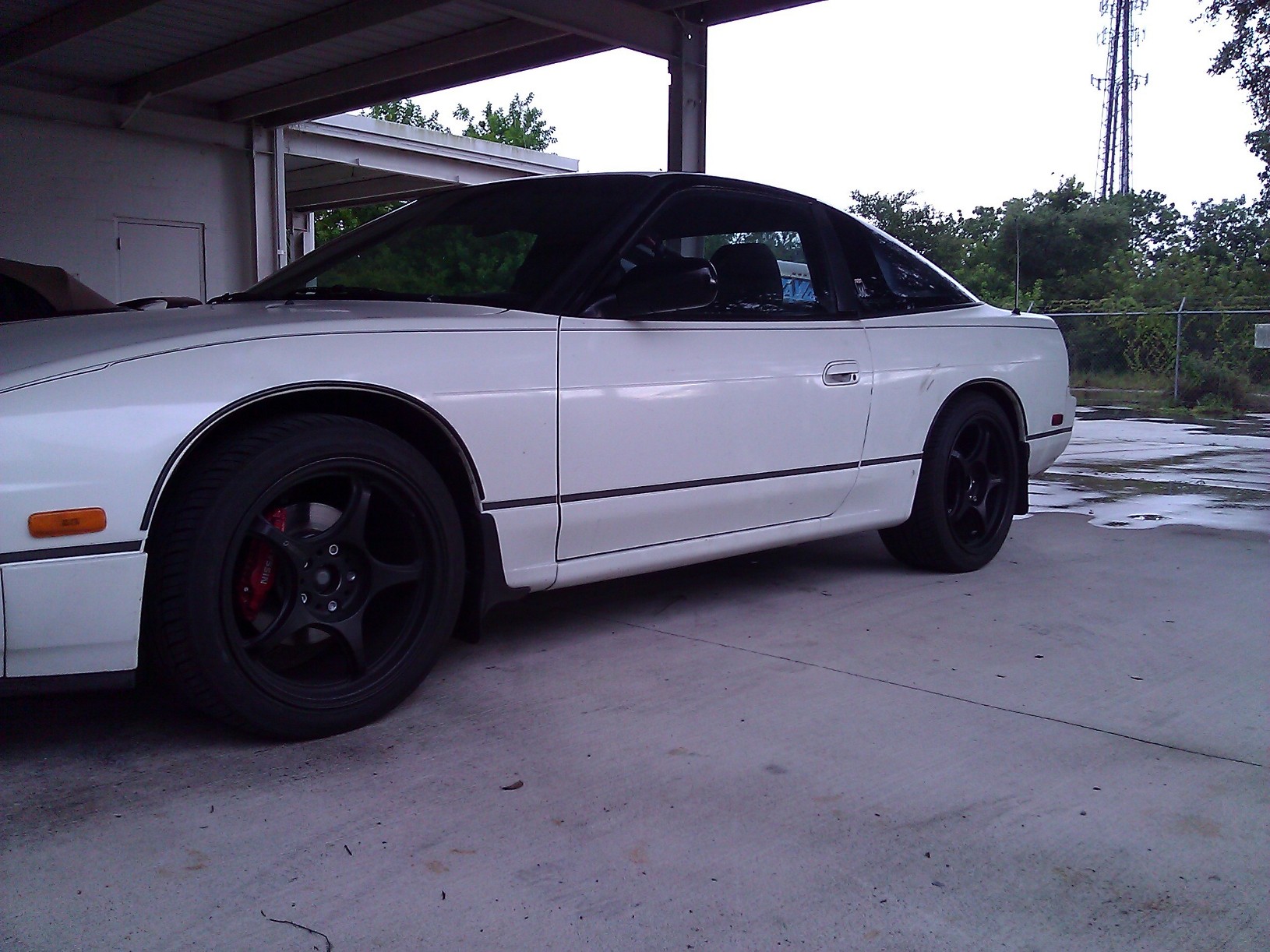 photo 2 Nissan S13 custom wheels 5zigen FN01R-C 17x9.0, ET +27, tire size 245/40 R17. 17x9.0 ET+35