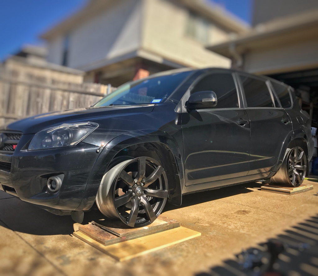 photo 2 Toyota RAV4 custom wheels Nissan GTR 20x9.5, ET , tire size X R20. 20x10.5 ET