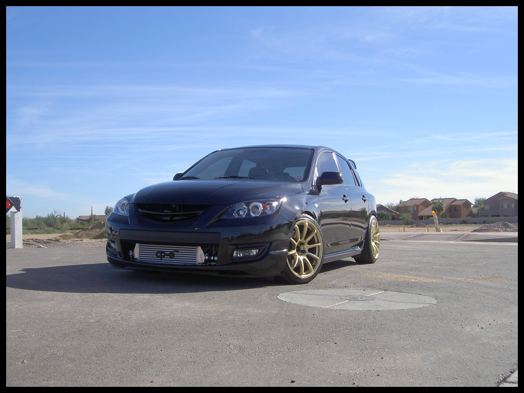 photo 2 Mazda MAZDASPEED3 custom wheels Rota G-Force 18x9.0, ET +30, tire size 245/35 R18. x ET