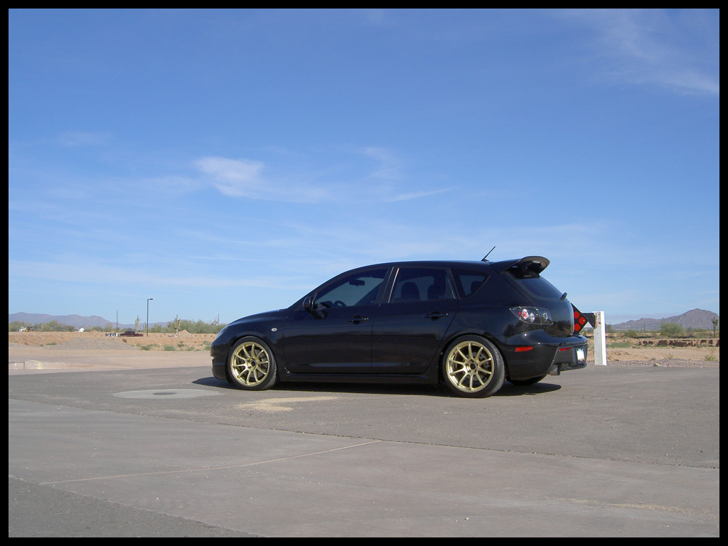 photo 4 Mazda MAZDASPEED3 custom wheels Rota G-Force 18x9.0, ET +30, tire size 245/35 R18. x ET