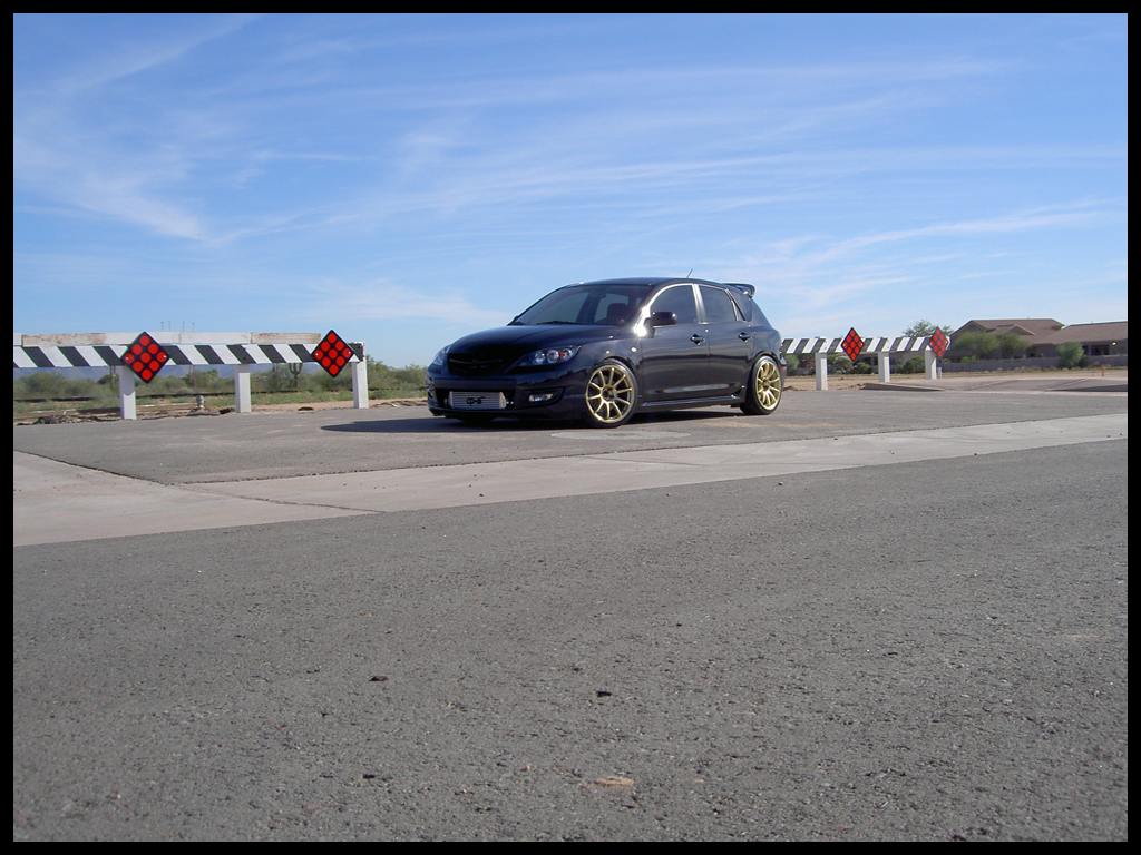 photo 5 Mazda MAZDASPEED3 custom wheels Rota G-Force 18x9.0, ET +30, tire size 245/35 R18. x ET