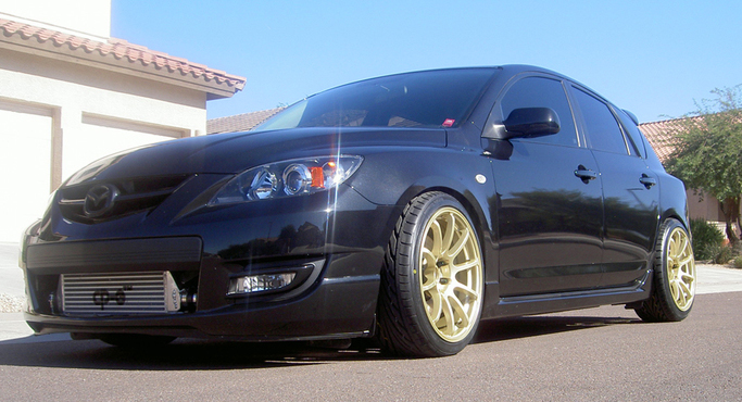 photo 7 Mazda MAZDASPEED3 custom wheels Rota G-Force 18x9.0, ET +30, tire size 245/35 R18. x ET