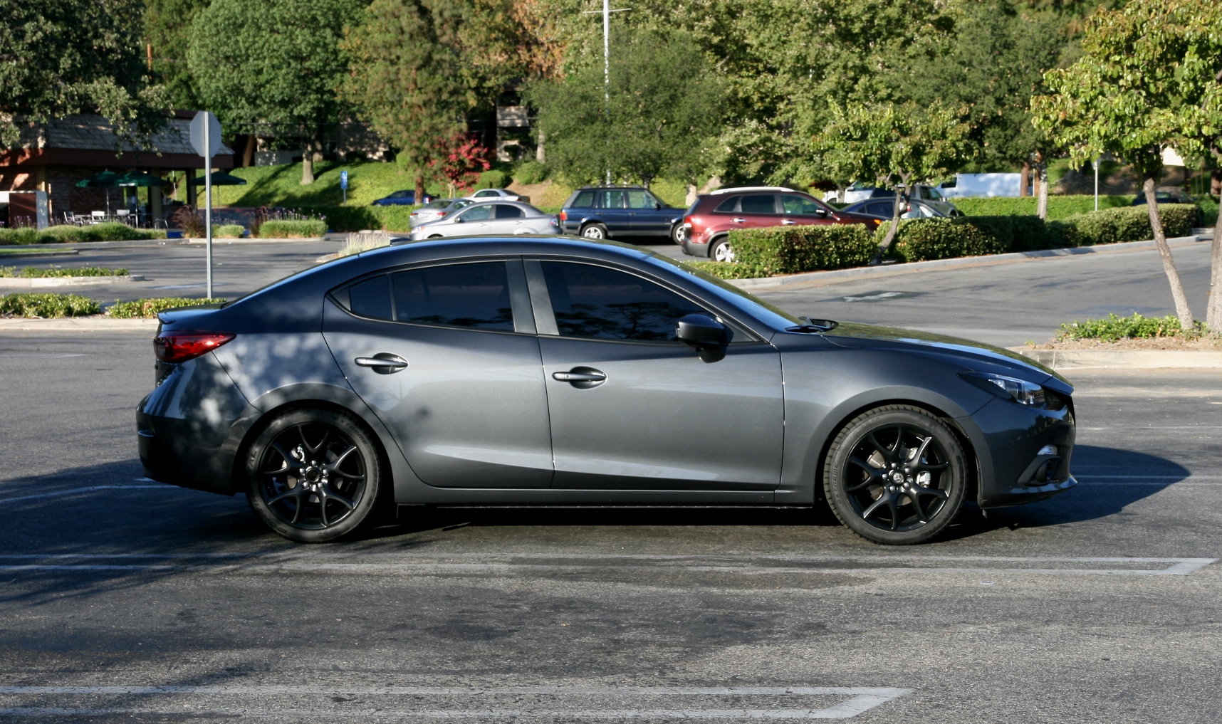 photo 3 Mazda Mazda3 custom wheels 18x, ET , tire size 255/45 R18. x ET