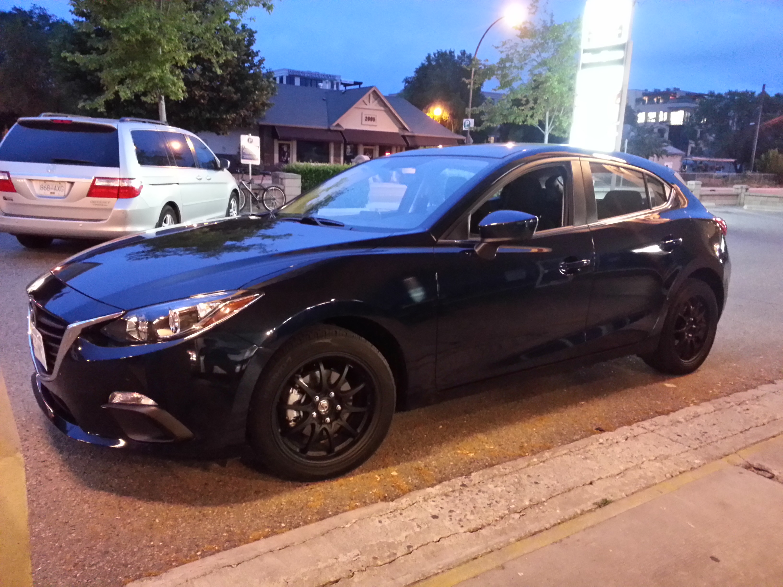 photo 1 Mazda Mazda3 custom wheels   17x7.5, ET , tire size 225/45 R17. x ET