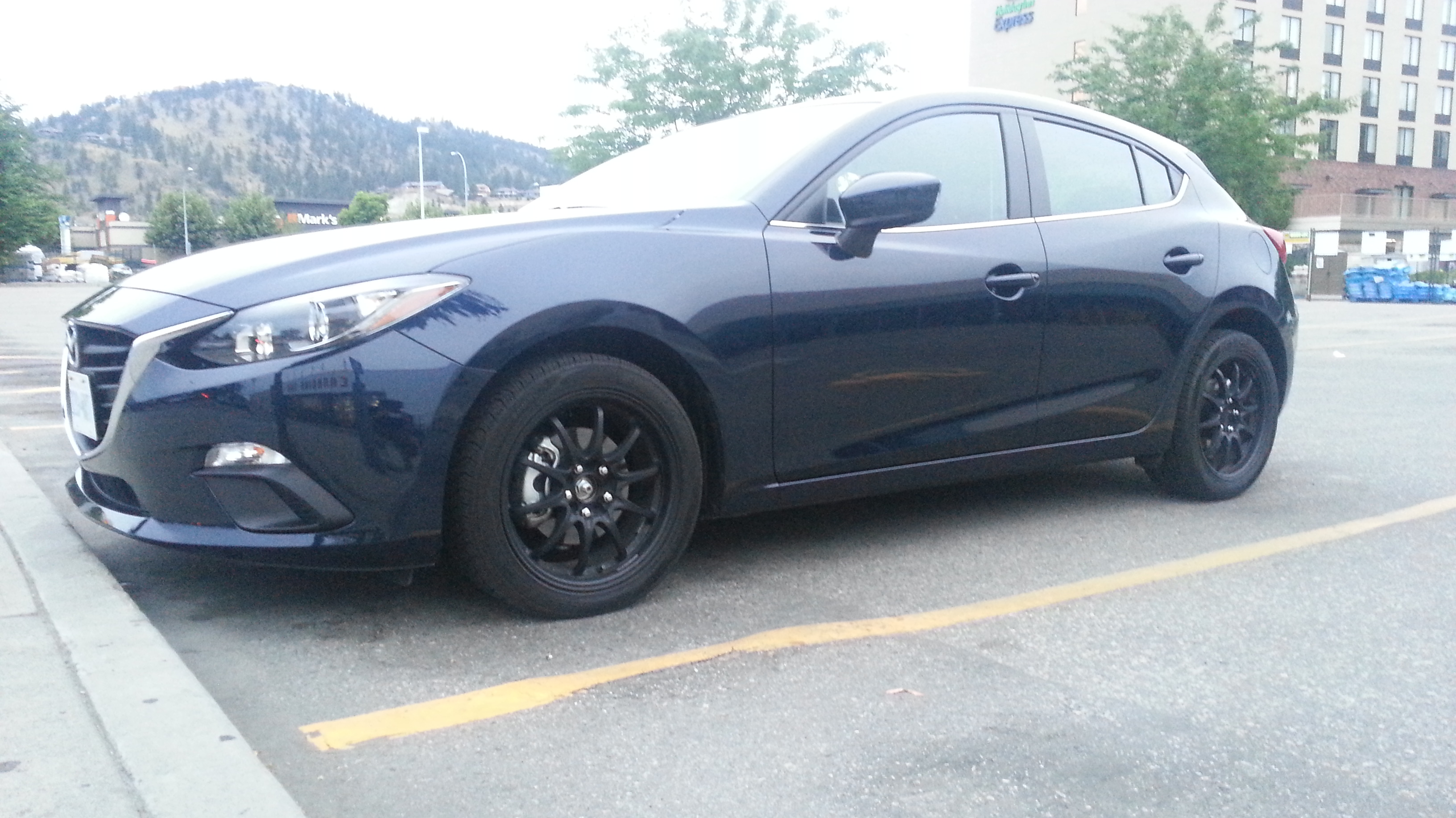 photo 2 Mazda Mazda3 custom wheels   17x7.5, ET , tire size 225/45 R17. x ET