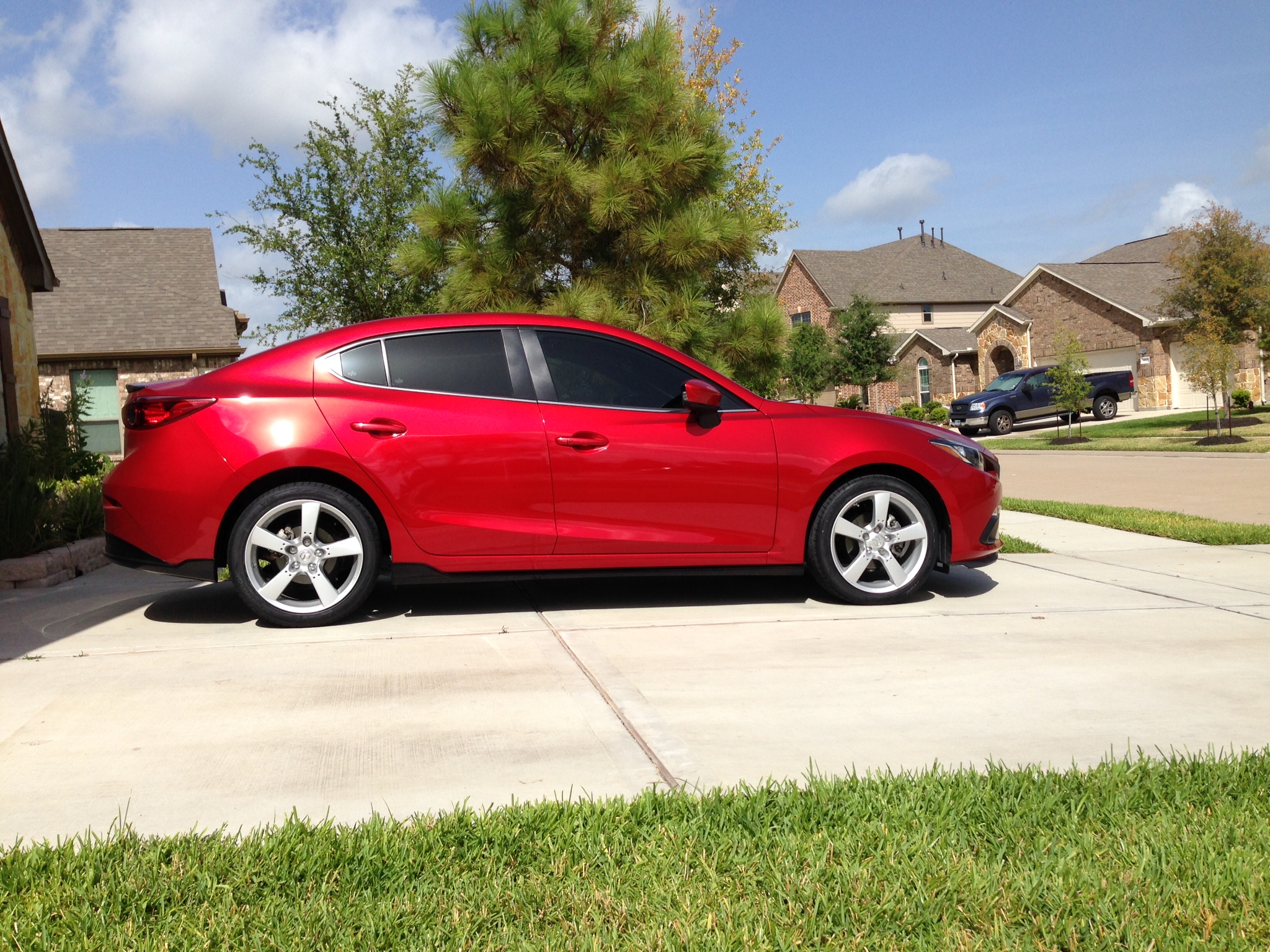 photo 3 Mazda Mazda3 custom wheels   18x8.0, ET +50, tire size 225/45 R18. x ET 