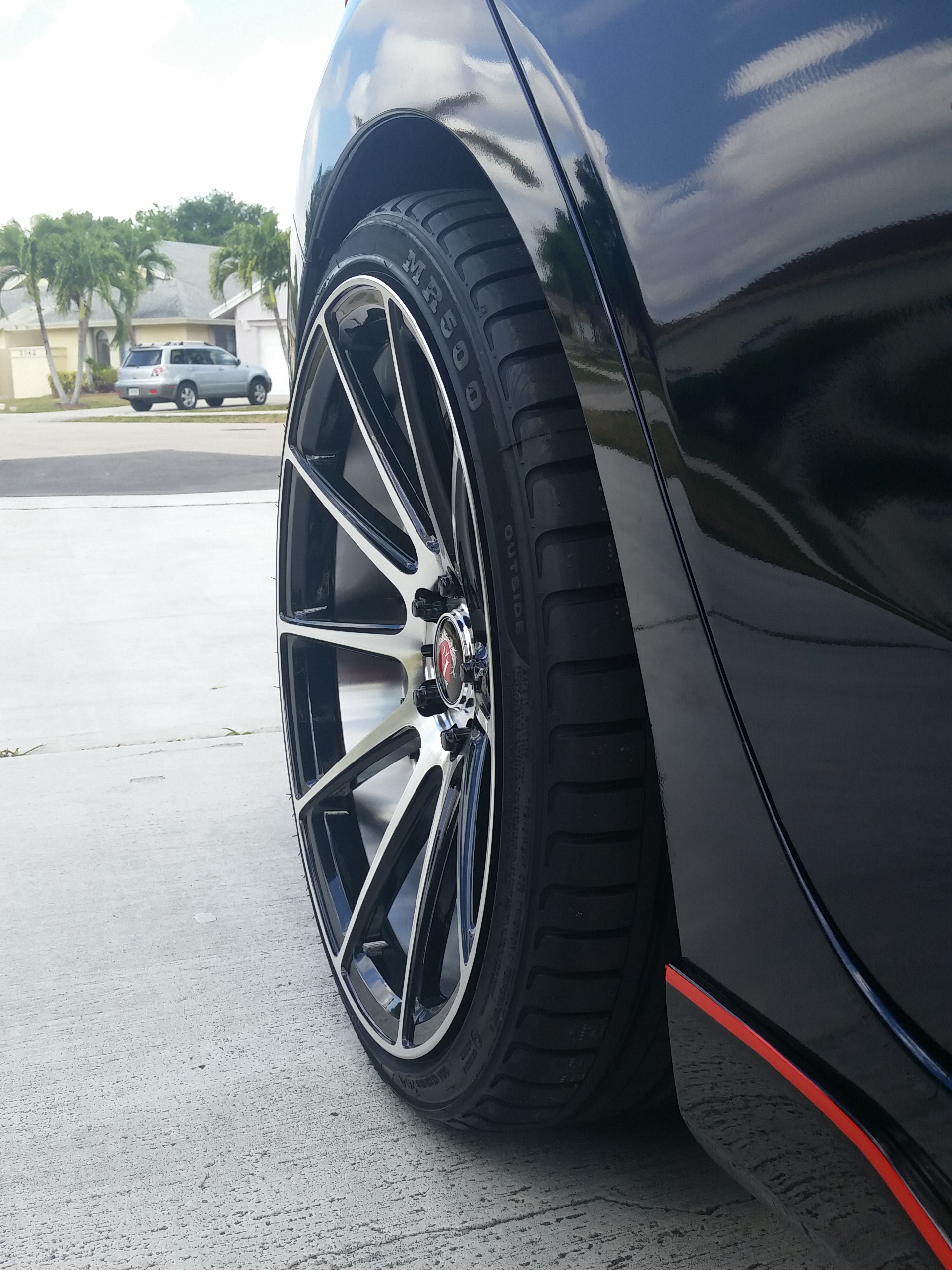 photo 2 Mazda Mazda3 custom wheels   19x8.5, ET +35, tire size 225/35 R19. 19x9.5 ET+42 255/30 R19