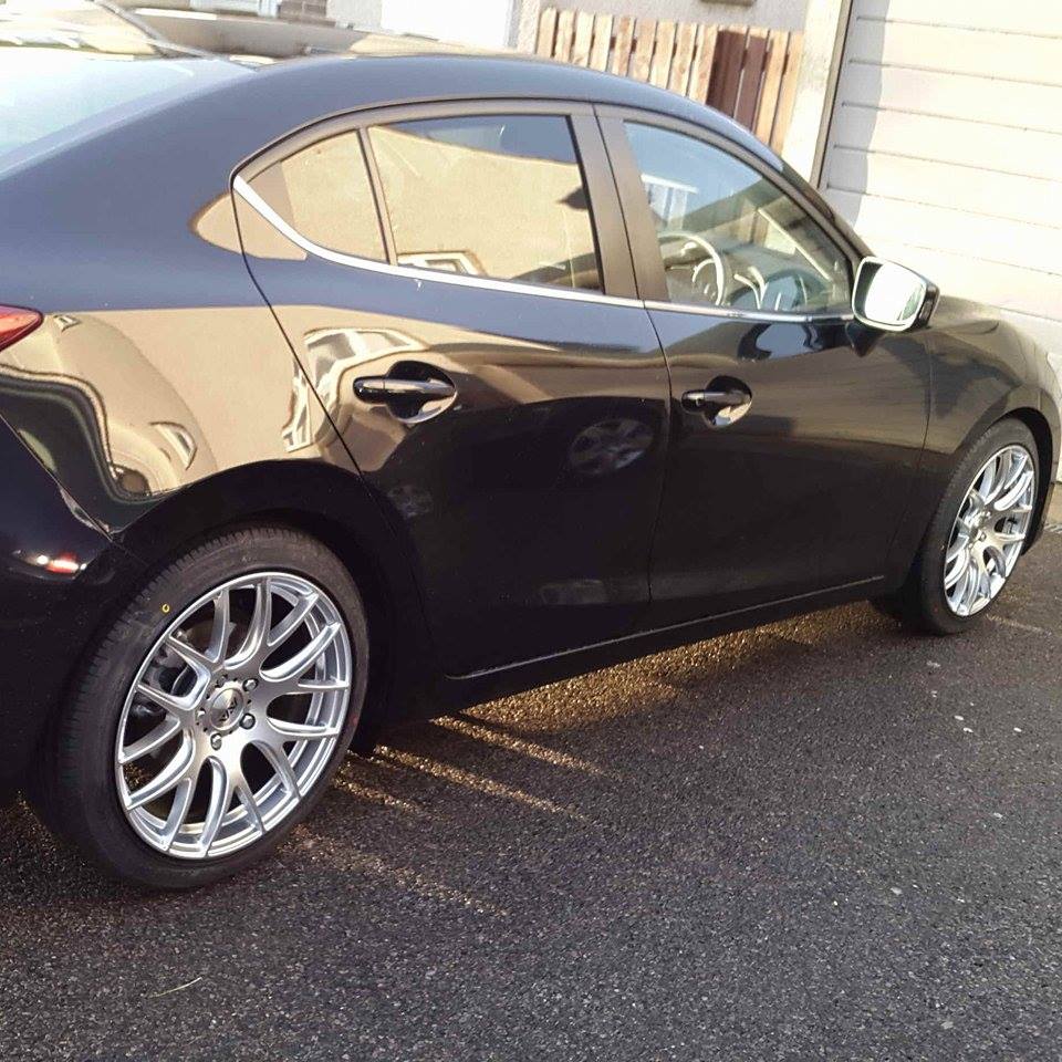 photo 2 Mazda Mazda3 custom wheels AVA Alloys 18x8.0, ET , tire size 215/45 R18. x ET