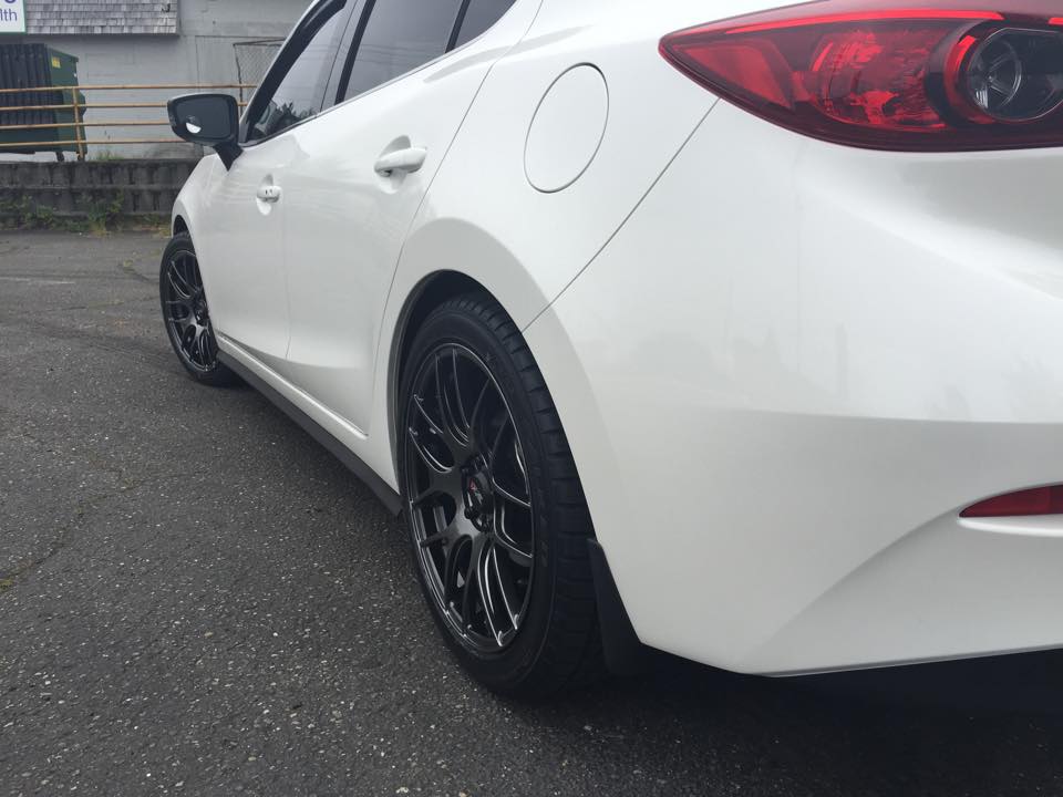 photo 1 Mazda Mazda3 custom wheels   18x7.5, ET +38, tire size 225/45 R18. x ET