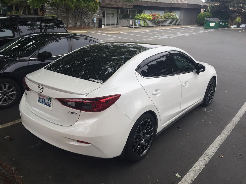 photo 3 Mazda Mazda3 custom wheels   18x7.5, ET +38, tire size 225/45 R18. x ET