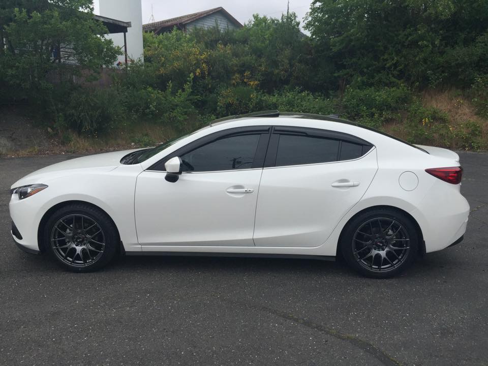 photo 4 Mazda Mazda3 custom wheels   18x7.5, ET +38, tire size 225/45 R18. x ET