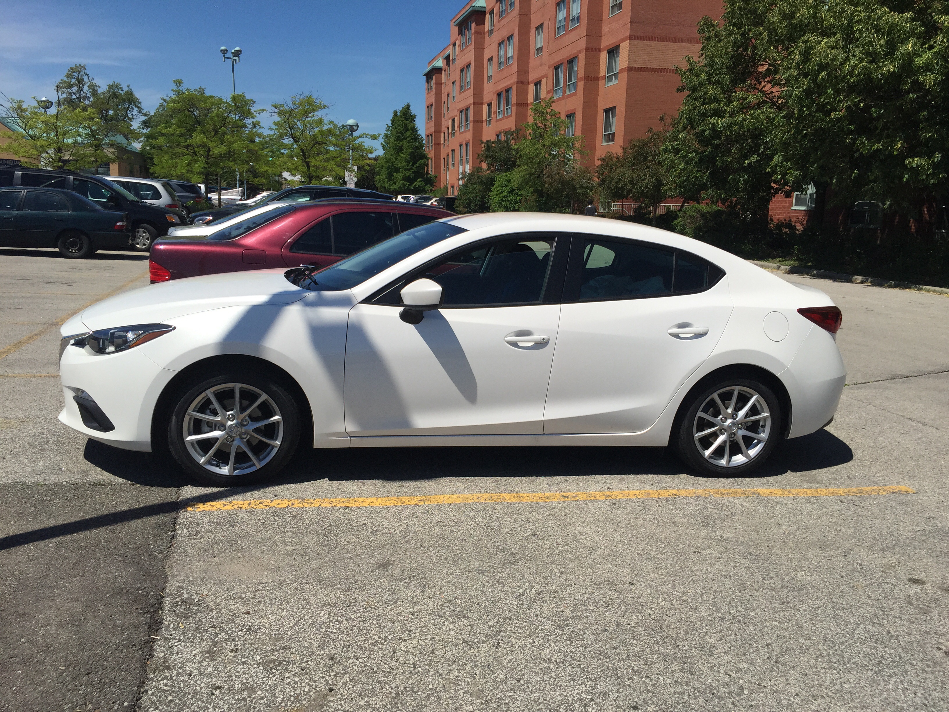 photo 1 Mazda Mazda3 custom wheels Maita 2009 17x7.0, ET +55, tire size 205/50 R17. x ET
