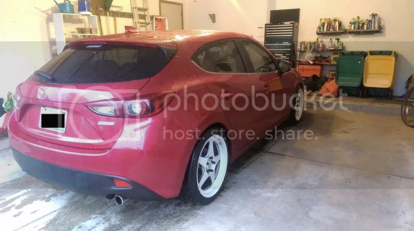 photo 2 Mazda Mazda3 custom wheels   18x8.5, ET +45, tire size X R18. x ET