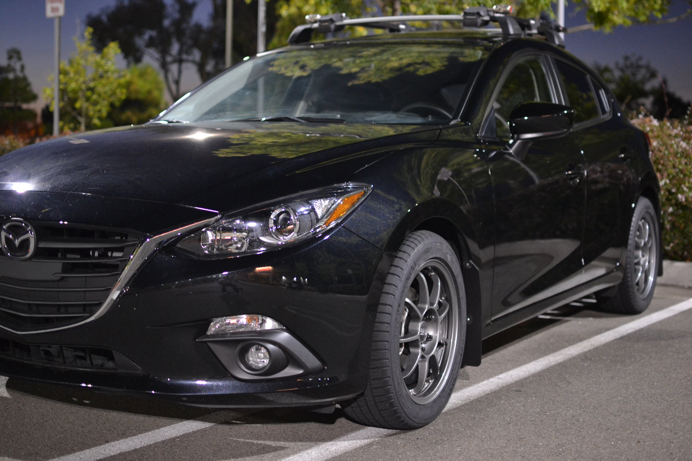 photo 2 Mazda Mazda3 custom wheels  Alleggerita HLT 17x7.5, ET +48, tire size 225/50 R17. x ET