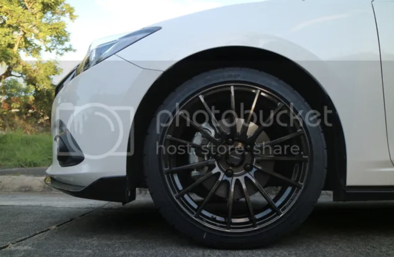 photo 1 Mazda Mazda3 custom wheels   18x8.5, ET +48, tire size 235/40 R18. x ET