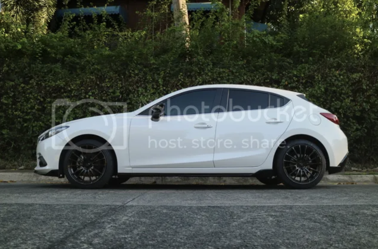 photo 4 Mazda Mazda3 custom wheels   18x8.5, ET +48, tire size 235/40 R18. x ET