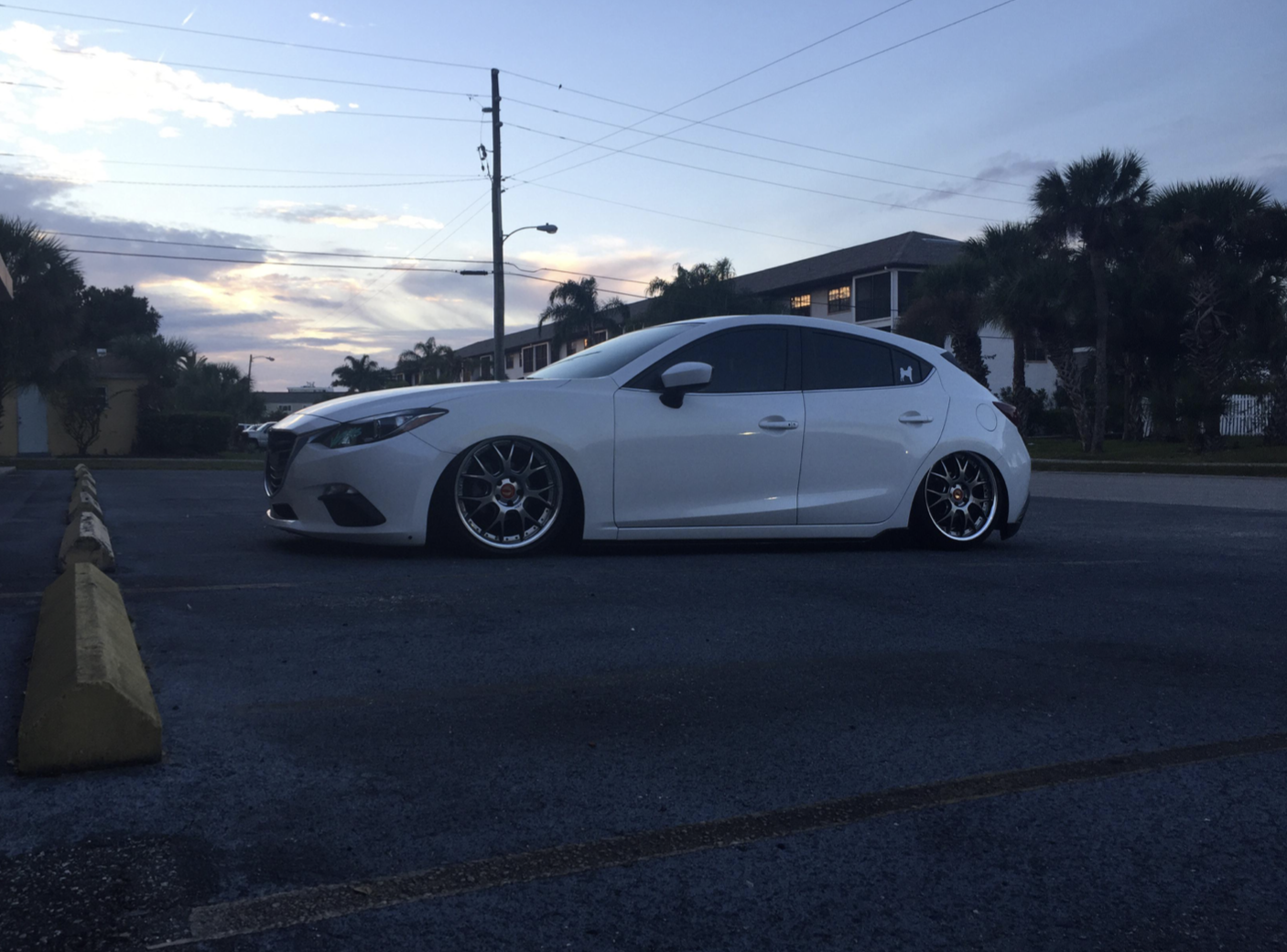 photo 1 Mazda Mazda3 custom wheels   19x8.0, ET +45, tire size X R19. 19x8.5 ET+45 