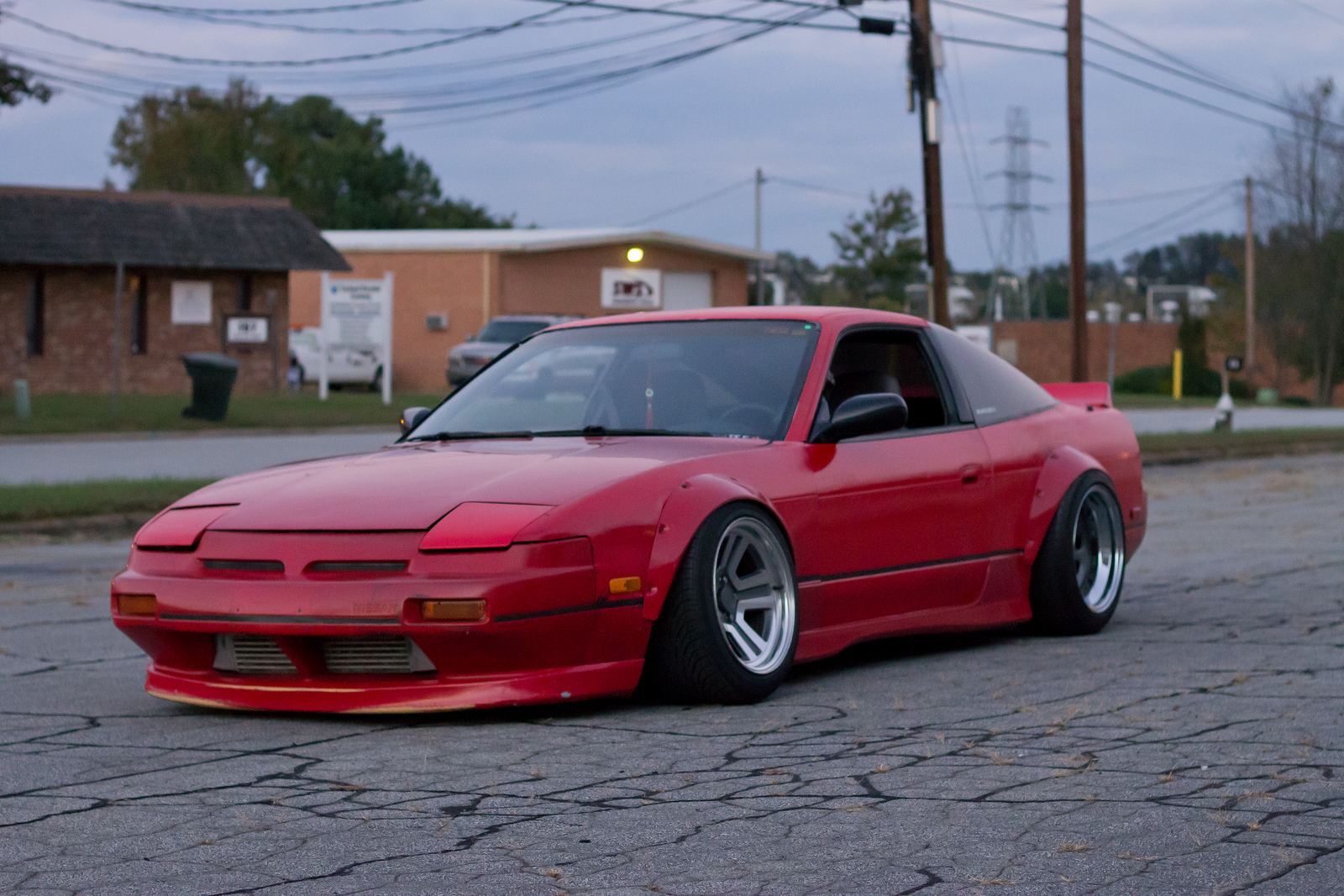 photo 5 Nissan S13 custom wheels Mitsubishi Starion SHP Rear 16x9.0, ET -32, tire size 225/45 R16. 16x10.0 ET-40 245/45 R16