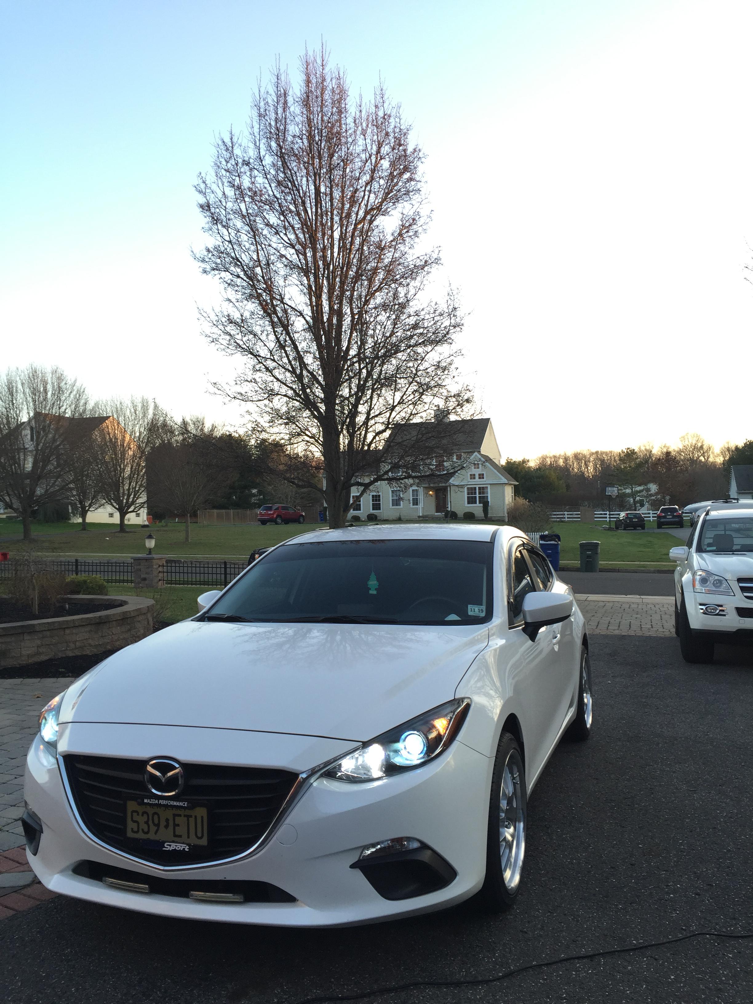 photo 3 Mazda Mazda3 custom wheels   18x8.5, ET +42, tire size 225/40 R18. x ET