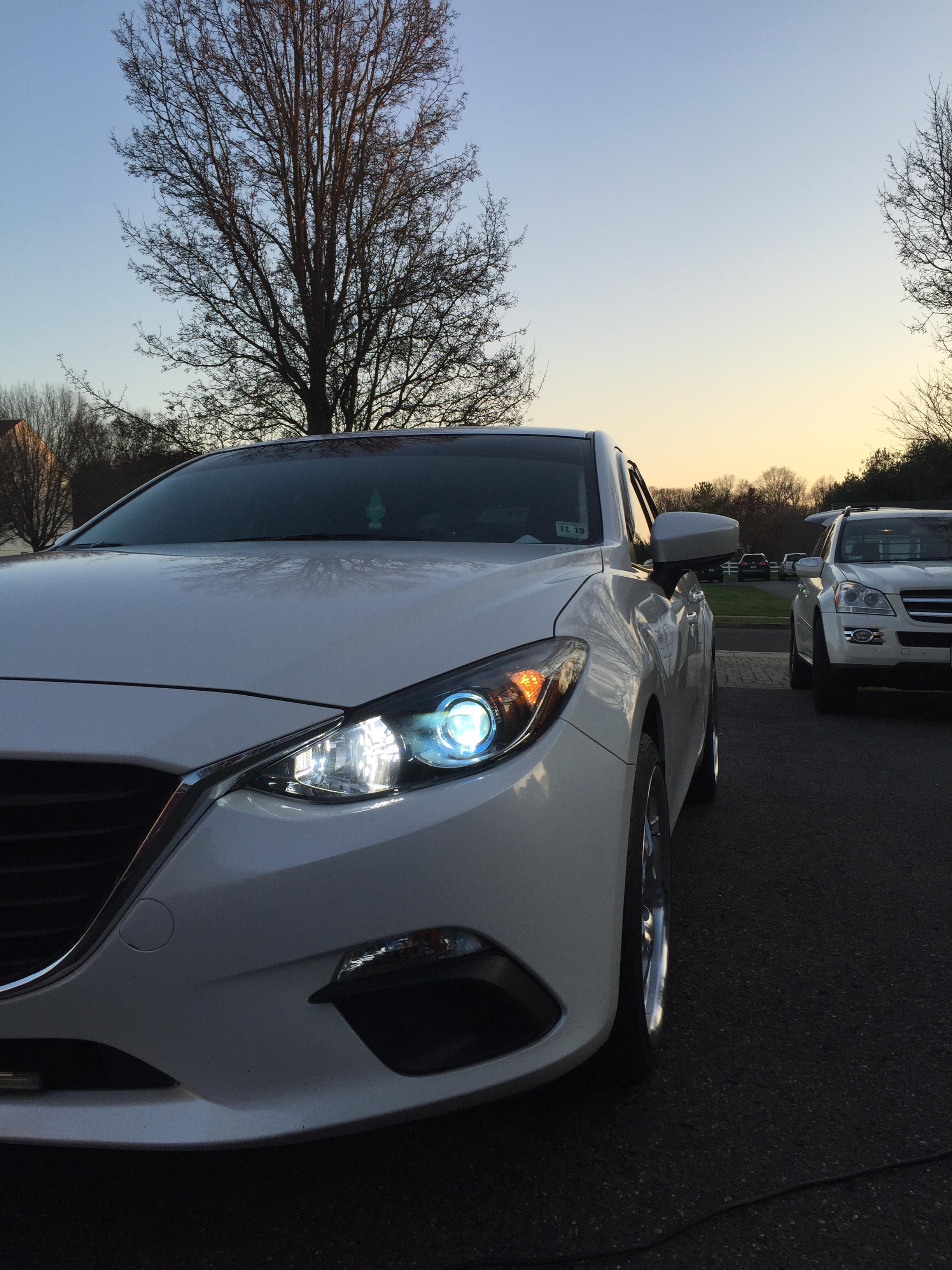 photo 4 Mazda Mazda3 custom wheels   18x8.5, ET +42, tire size 225/40 R18. x ET