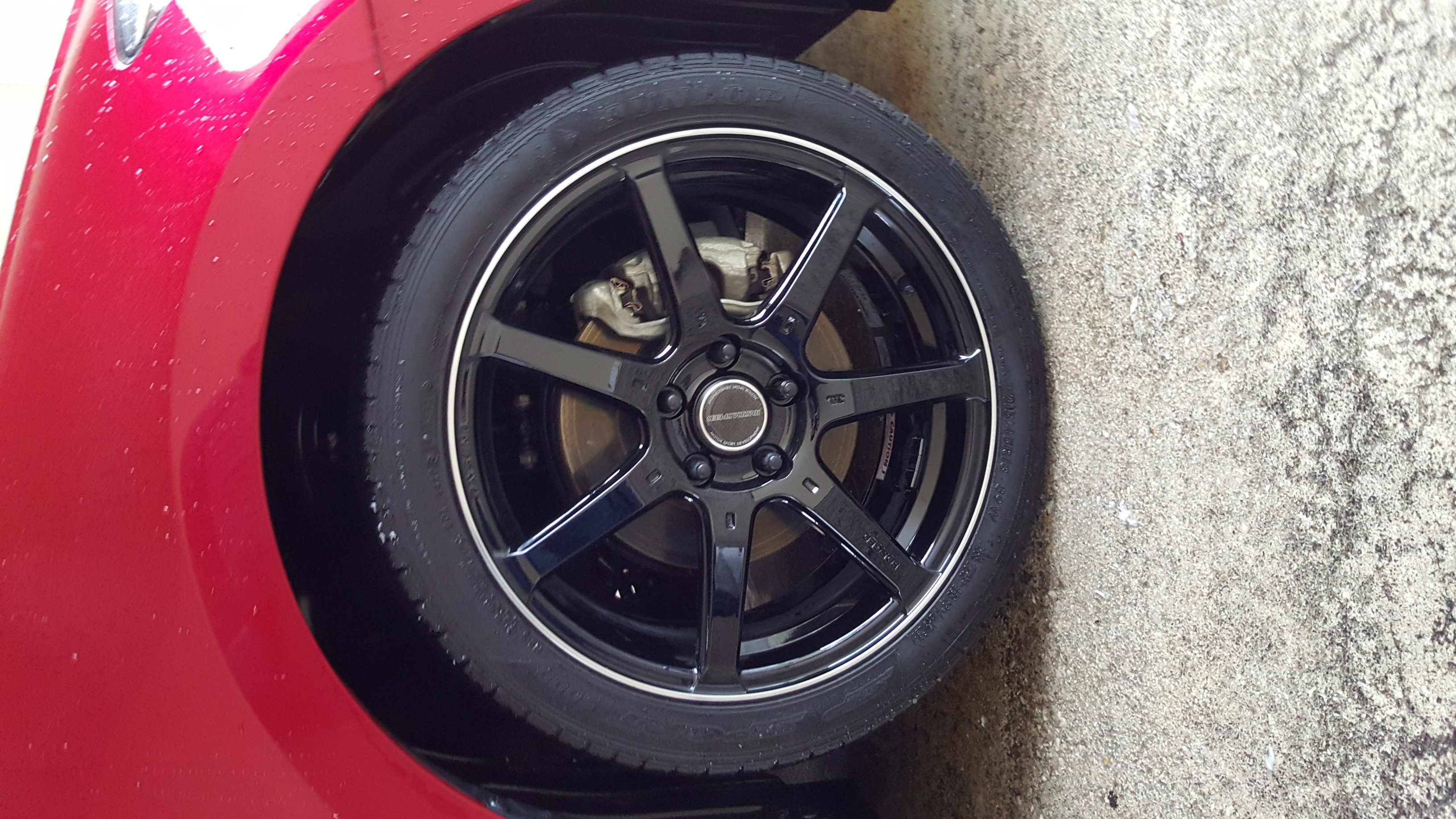 photo 4 Mazda Mazda3 custom wheels  Mazda Rays 18x7.0, ET +50, tire size X R18. x ET