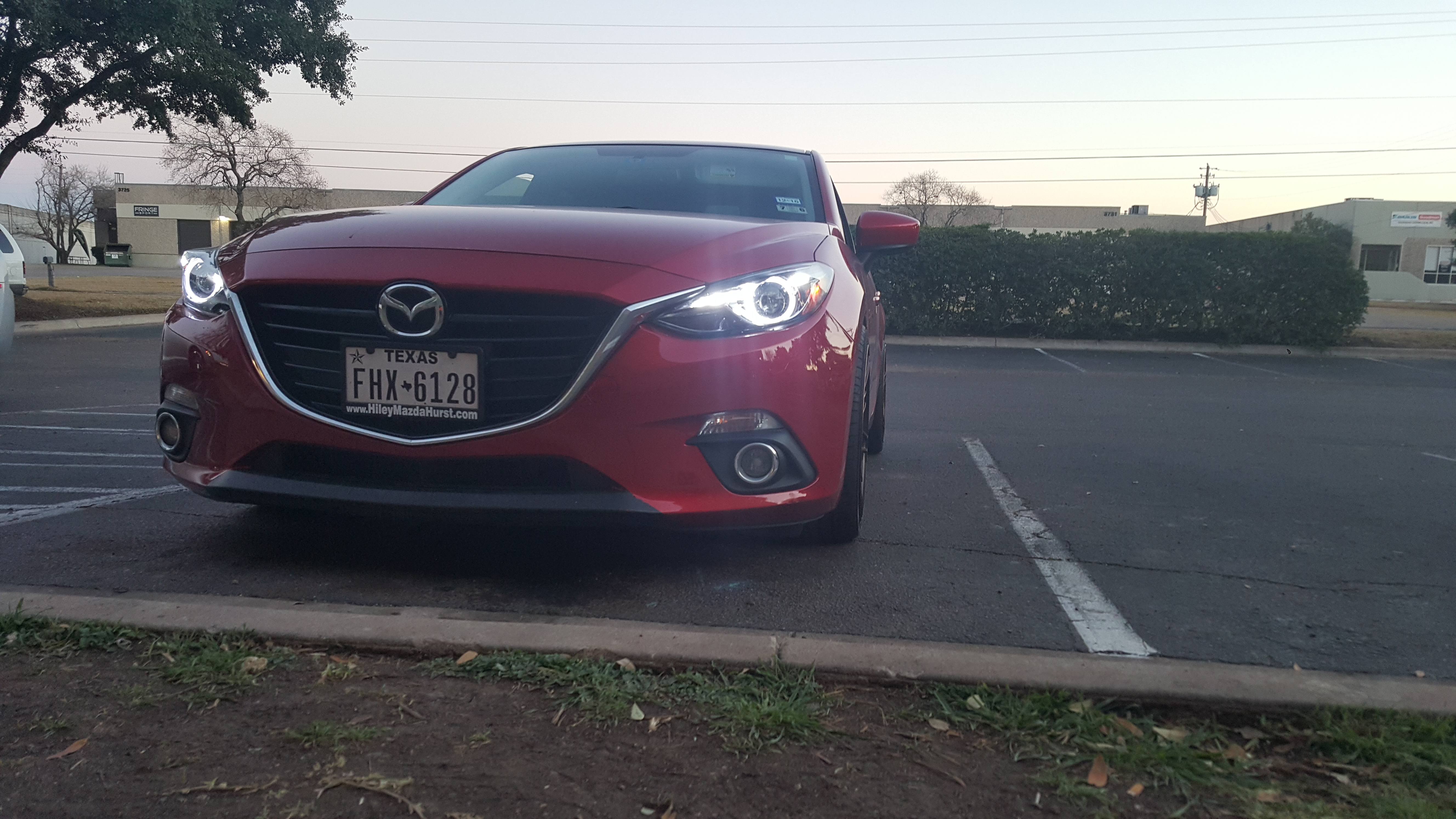 photo 2 Mazda Mazda3 custom wheels   18x9.0, ET +35, tire size 225/40 R18. x ET