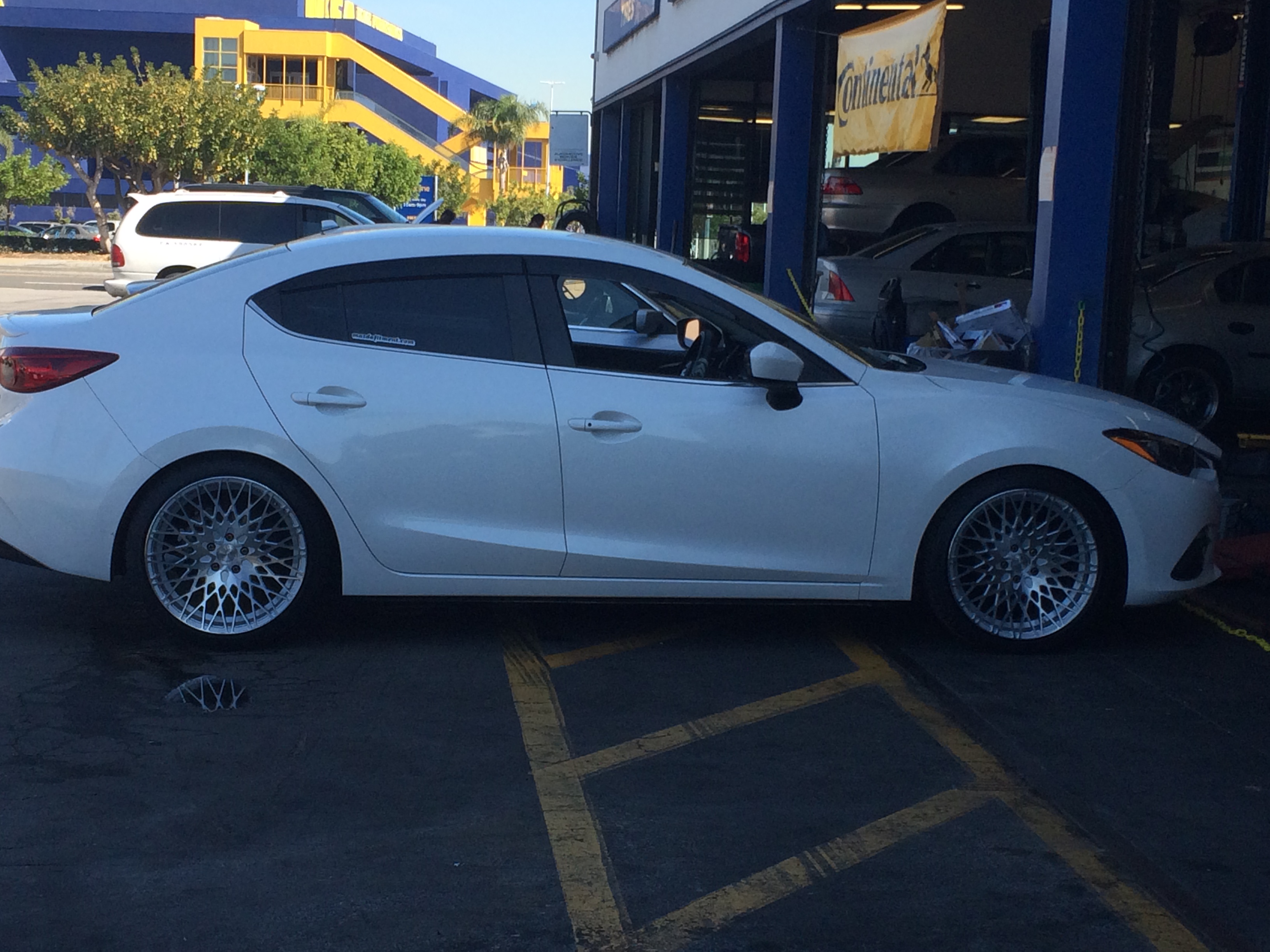 photo 1 Mazda Mazda3 custom wheels 19x9.0, ET , tire size 225/40 R19. x ET