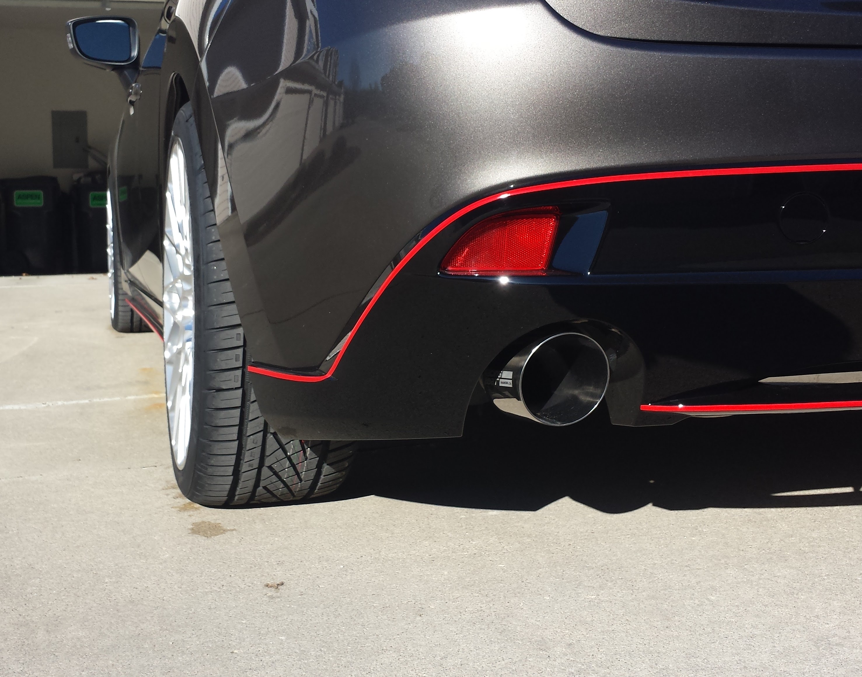 photo 1 Mazda Mazda3 custom wheels   19x8.5, ET +45, tire size 245/35 R19. x ET