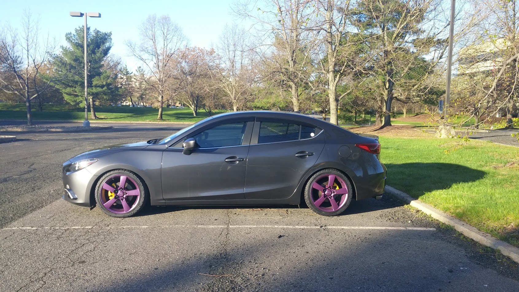 photo 4 Mazda Mazda3 custom wheels  rx8 18x8.0, ET +50, tire size 235/40 R18. x ET